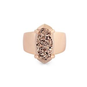 kendra scott rose gold ring